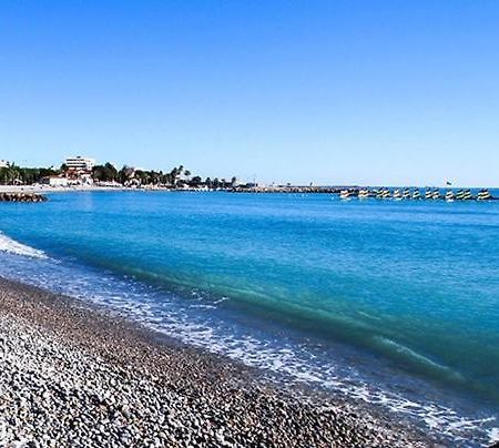 Superbe Appartement Au Bord De Plage Cros De Cagnes Экстерьер фото